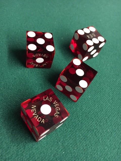 Where to get casino dice used